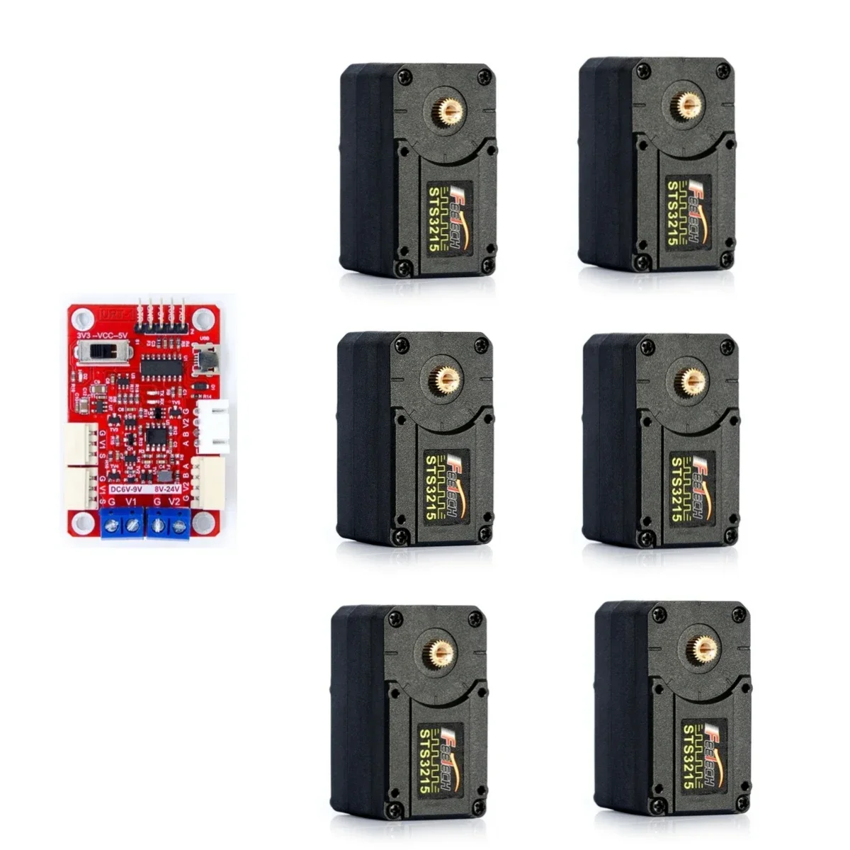 Robot Arm Motor - Feetech STS3215 19KG 7.4V 기어비 1:345