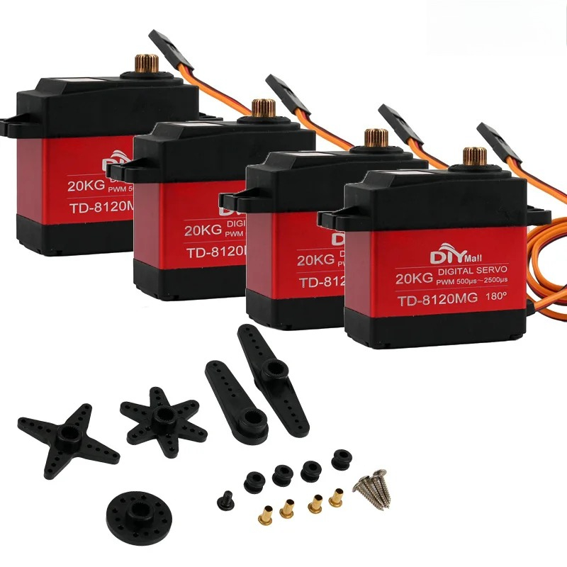 Robot Arm Motor - 20KG TD-8120MG 대형 토크 표준 디지털