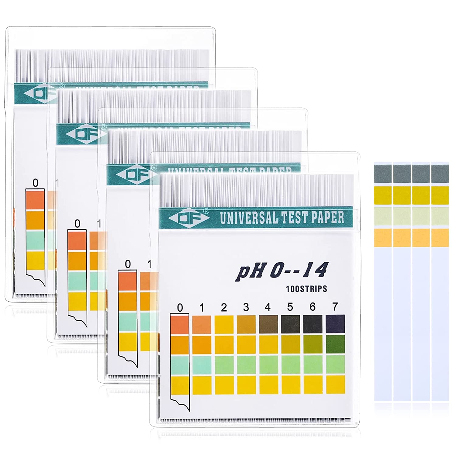 Ph Strip Test - 100 스트립 0-14 PH 알칼리성 산성