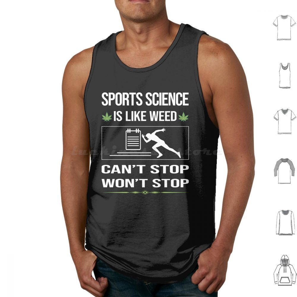 Science And Hobby - 재미있는 Can't Stop Sports Science 탱크탑