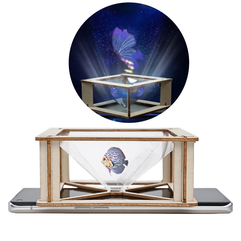 Science Project Kit - 어린이를 위한 DIY 3D 홀로그램 프로젝터