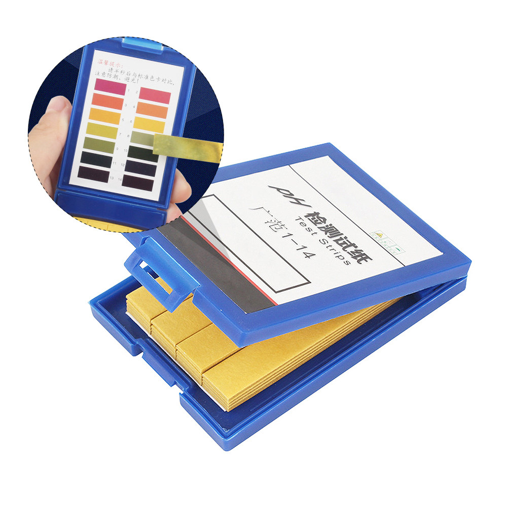 Ph Strip Test - 80개입 PH 테스트 용지 1-14 전체