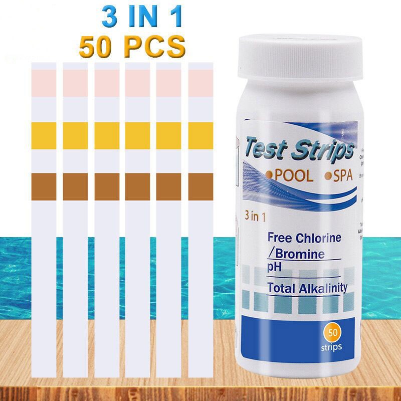 50pcs 염소 PH 테스트 스트립 SPA 수영장 물  - Ph Strip Test 리뷰 및 가격