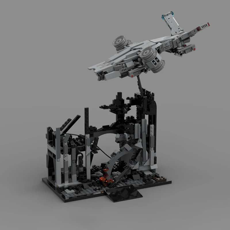 814개 MOC SF 영화 헌터 킬러 전장 크리스마스  - Science Hunter 리뷰 및 가격