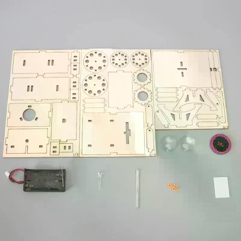 1세트 나무 DIY 필름 프로젝터 물리 모델 키트 ST - Science Hobby Kit 리뷰 및 가격