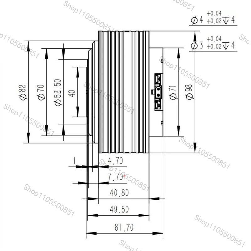 MIT 구동 브러시리스 서보 모터, 20N.M-40N. - Robot Arm Motor 리뷰 및 가격
