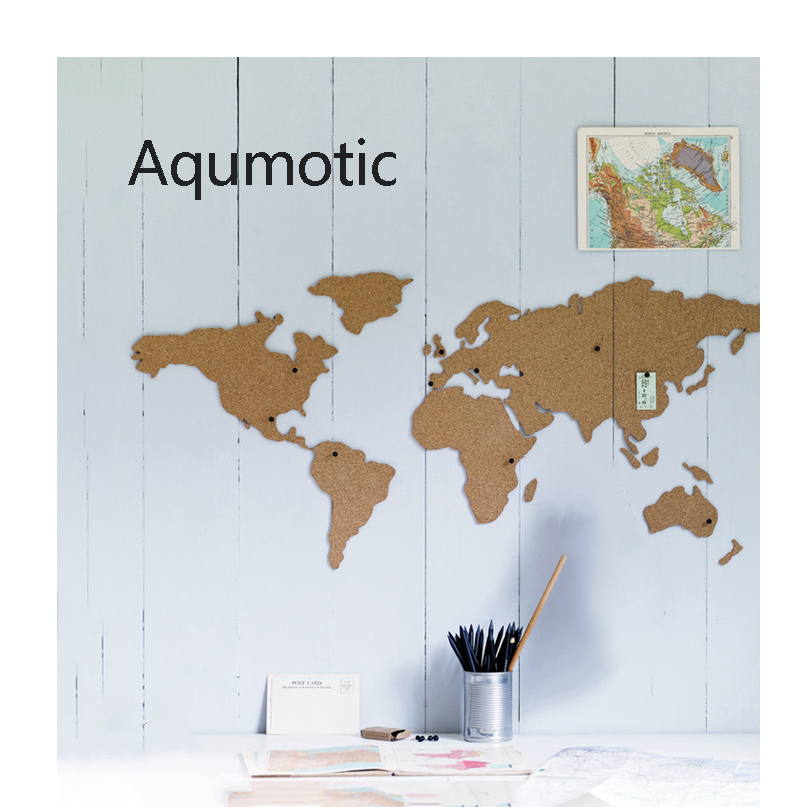 Aqumotic 코르크 세계지도 여행 메시지 보드 DI - Star Map Poster 리뷰 및 가격