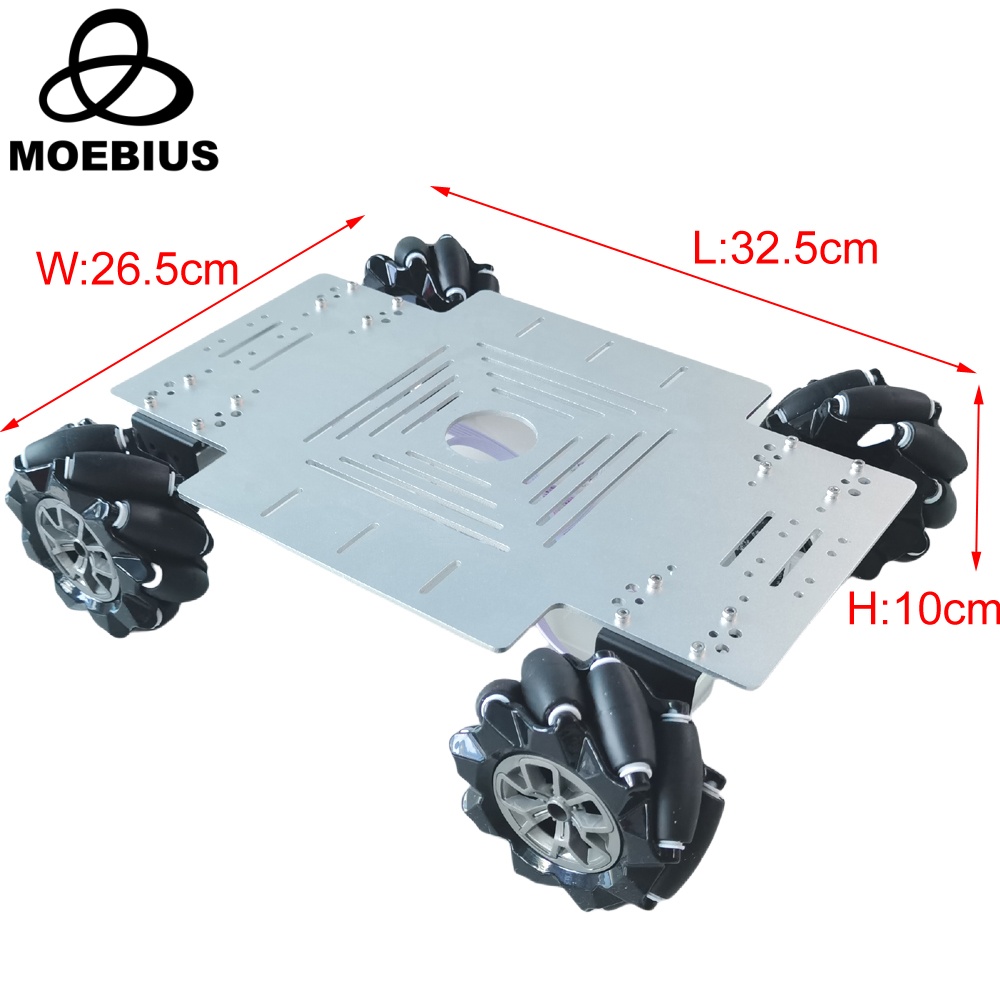 25KG 하중 4륜구동 메카넘 휠 로봇 자동차 키트 ( - Robot Arm Motor 리뷰 및 가격