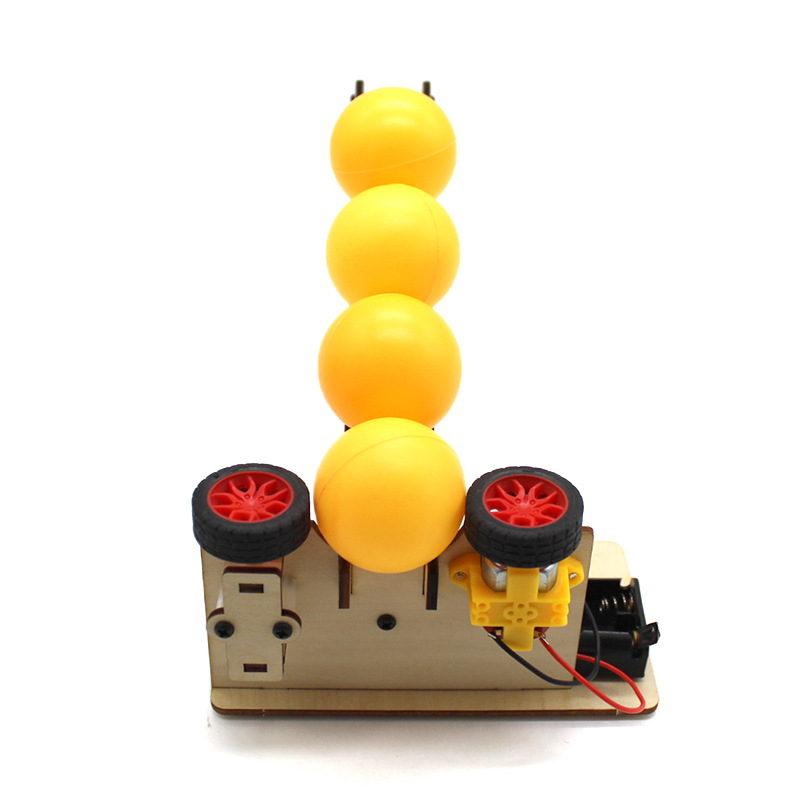 자동 발사 장치 학생 DIY 수제 조립 장난감 기술 소 - Science Toys 리뷰 및 가격