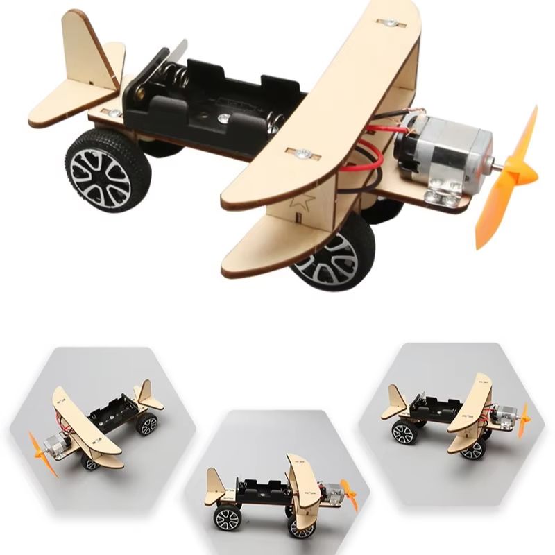 DIY 조립식 전기 글라이더 나무 비행기 모형 과학 실 - Science Hobby Kit 리뷰 및 가격