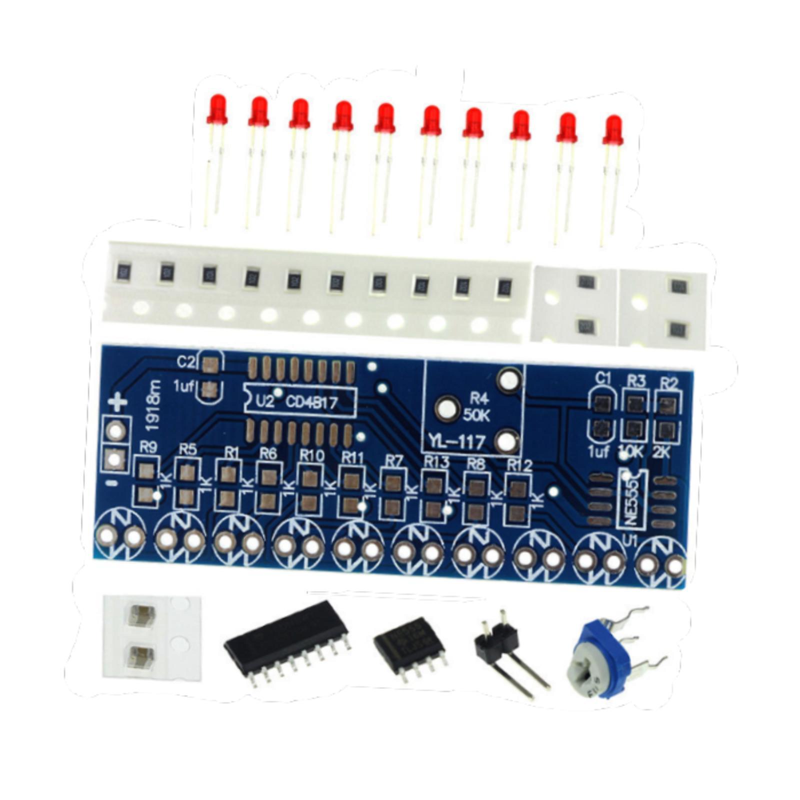 러닝 라이트 보드 DIY 전자 회로 키트 NE555 C - Science Hobby Kit 리뷰 및 가격