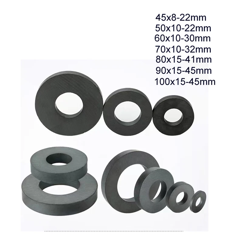 D45-100mm 페라이트 링 자석, 산업, 과학, 공 - Science And Hobby 리뷰 및 가격