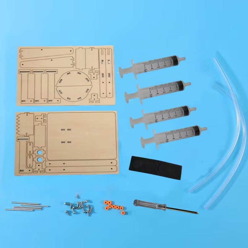 재미있는 STEM DIY 과학 키트 나무 유압 굴삭기  - Science And Hobby 리뷰 및 가격