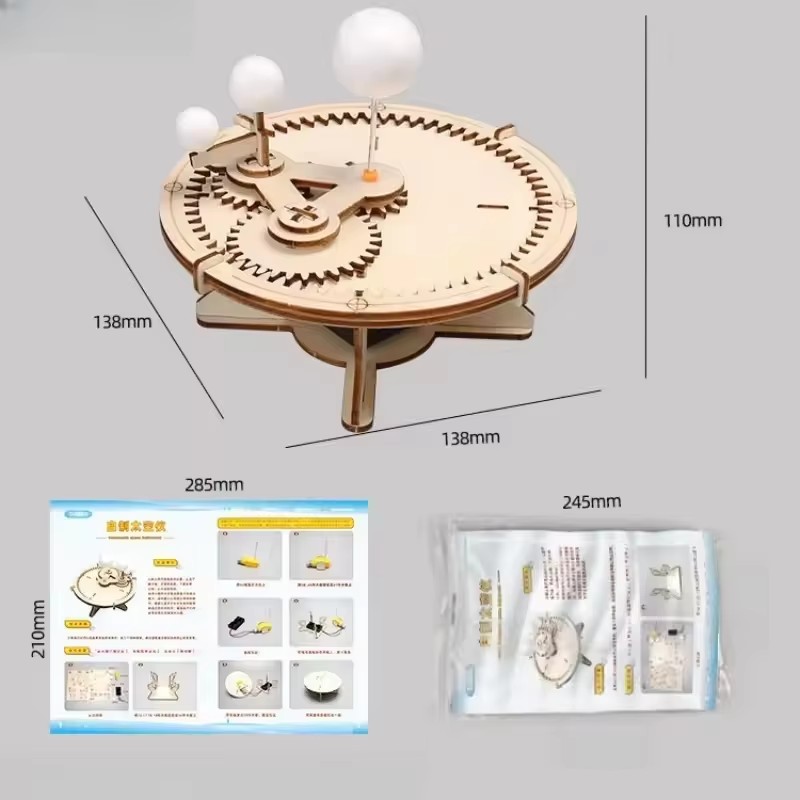 재미있는 STEAM DIY 과학 키트 나무 태양계 메카 - Science Hobby Kit 리뷰 및 가격