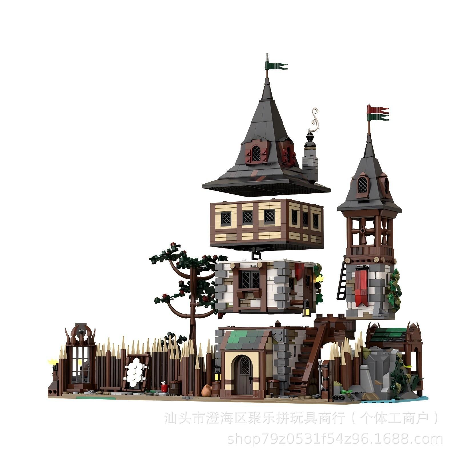 MOC 베어 킹 캐슬 모자이크 블록 교육용 장난감 어린 - Science And Hobby 리뷰 및 가격