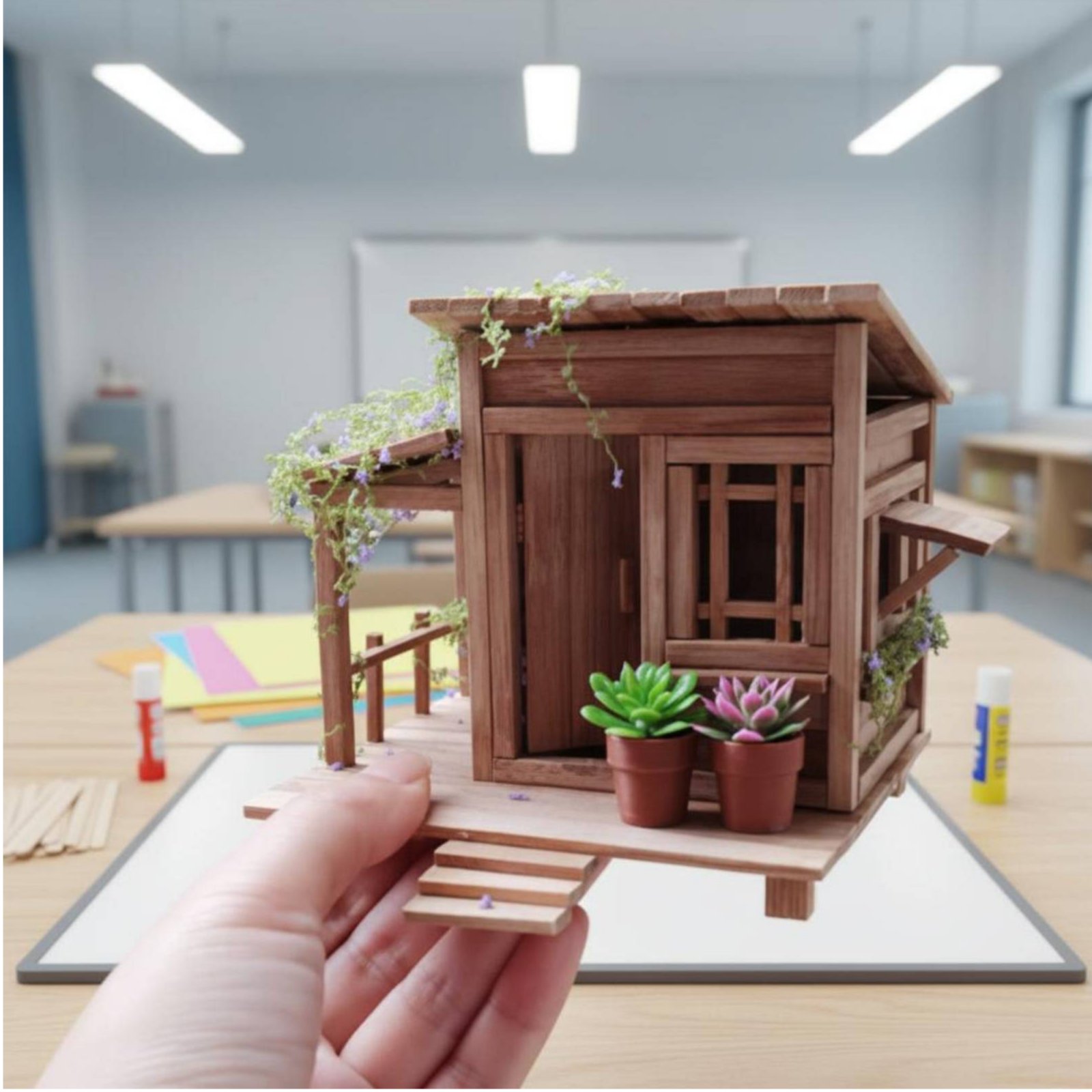 DIY 대나무 집 키트 편안한 취미 수제 오두막 재료  - Science Hobby Kit 리뷰 및 가격