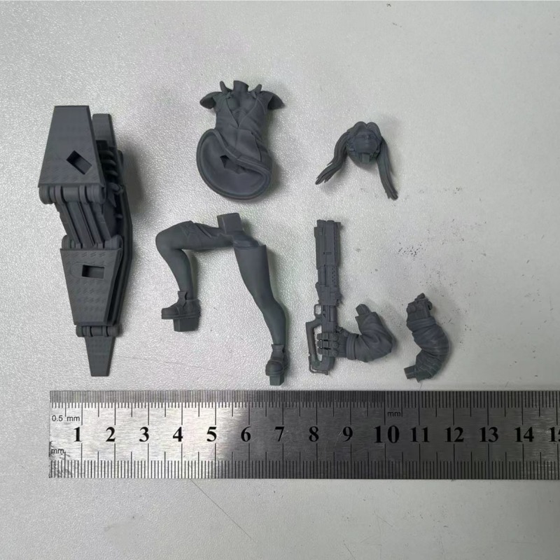 사이버펑크 공상 과학 소설 여성 전사 송진 피규어 모델 - Science Hobby Kit 리뷰 및 가격