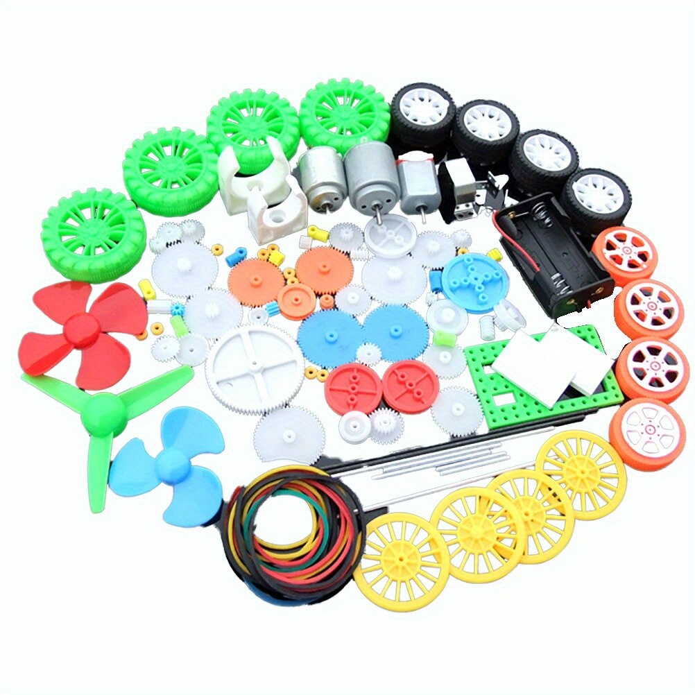 112pcs DC 모터 키트 전기 미니 모터 플라스틱  - Science Project Kit 리뷰 및 가격