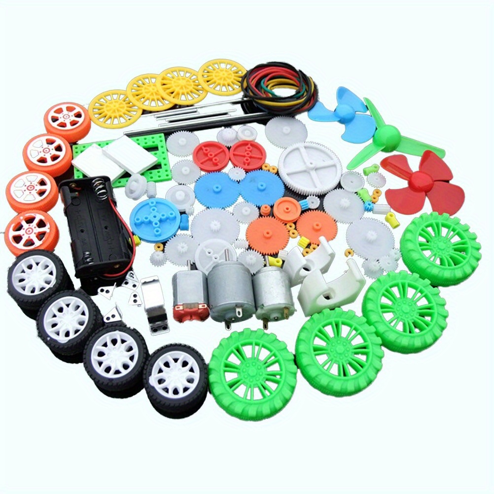 112pcs DC 모터 키트 전기 미니 모터 플라스틱  - Science Project Kit 리뷰 및 가격
