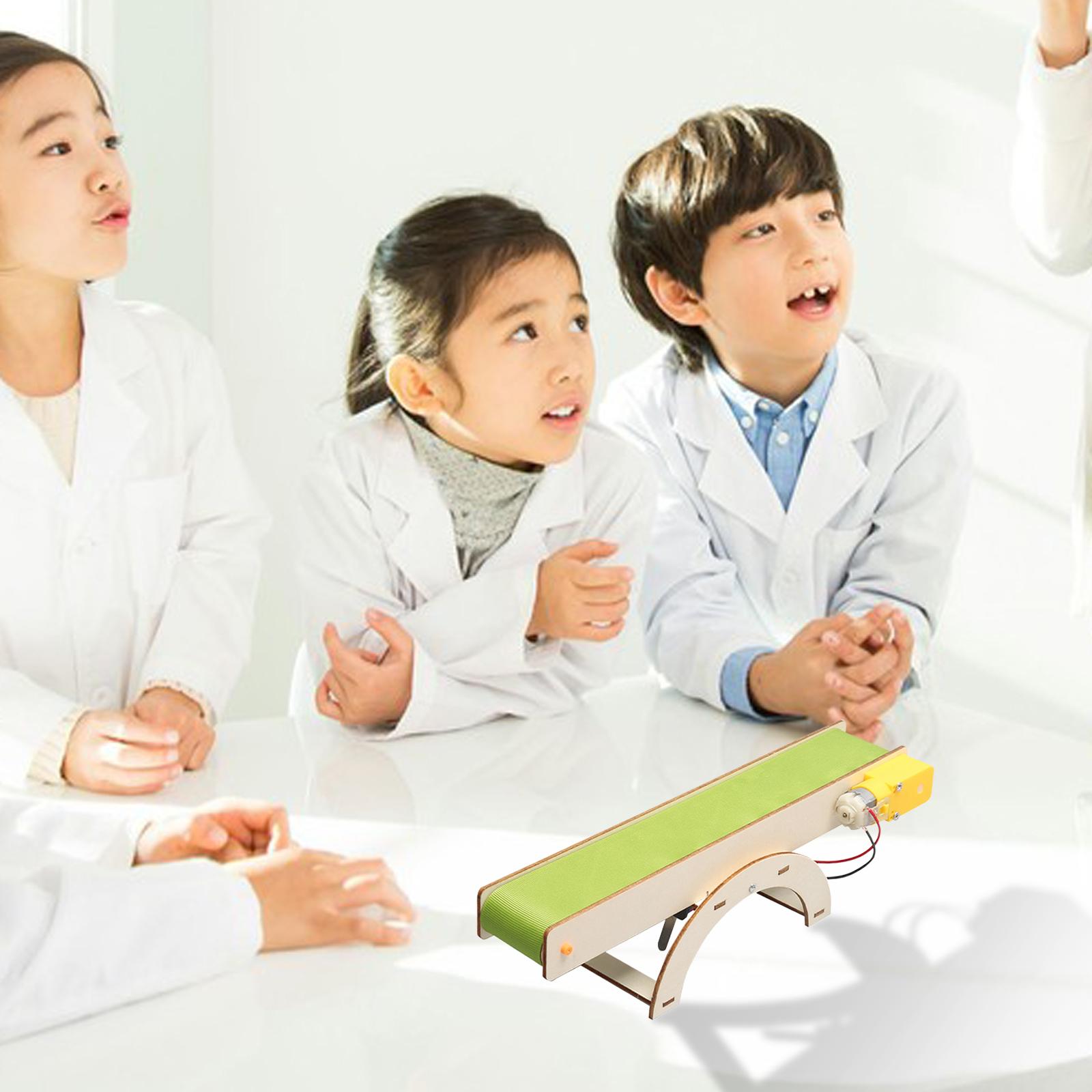 컨베이어 벨트 DIY 피팅 빌딩 키트 크리 에이 티브  - Science And Hobby 리뷰 및 가격