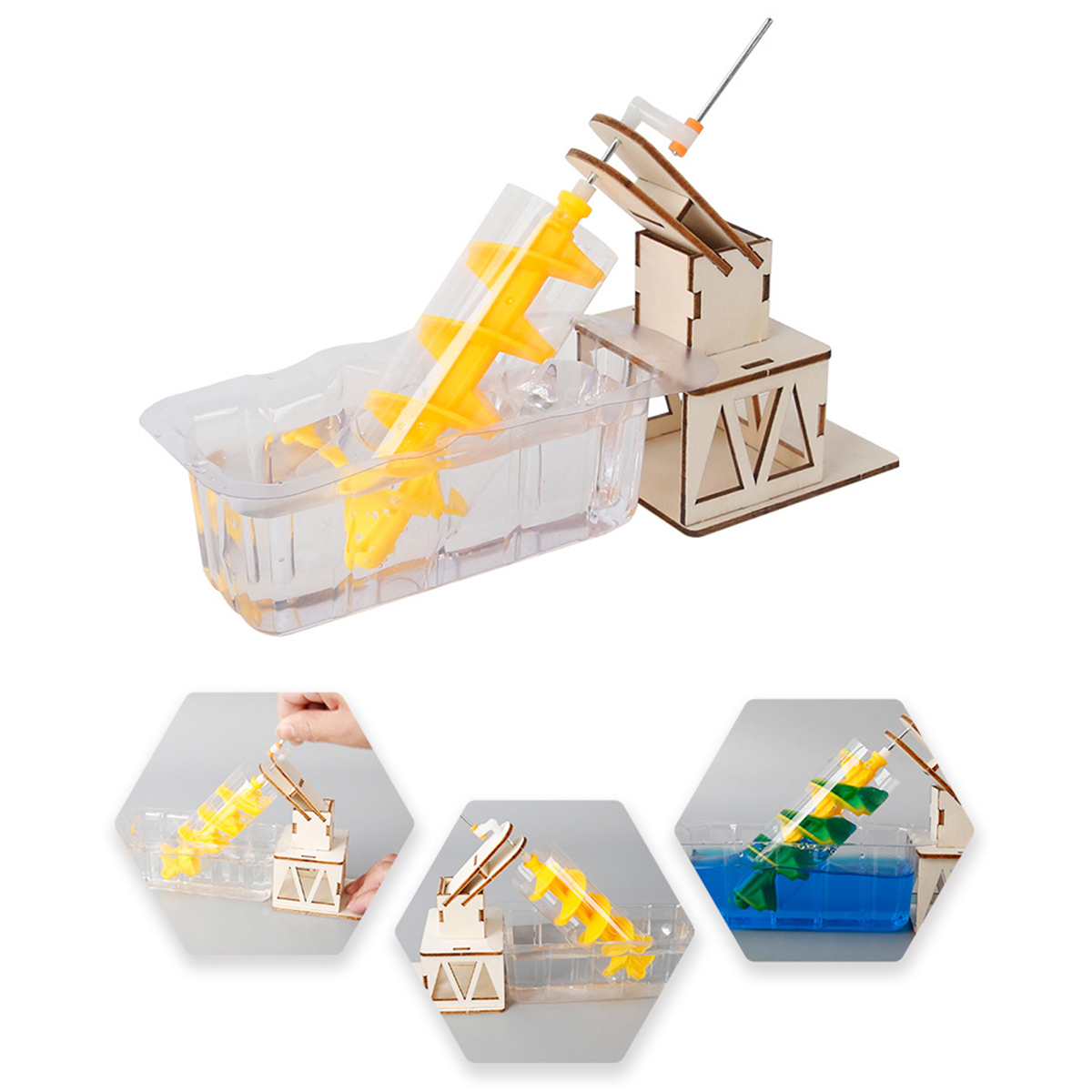 과학 실험 아르키메데스 물레방아 어린이 과학 기술 소형 - Science Project Kit 리뷰 및 가격